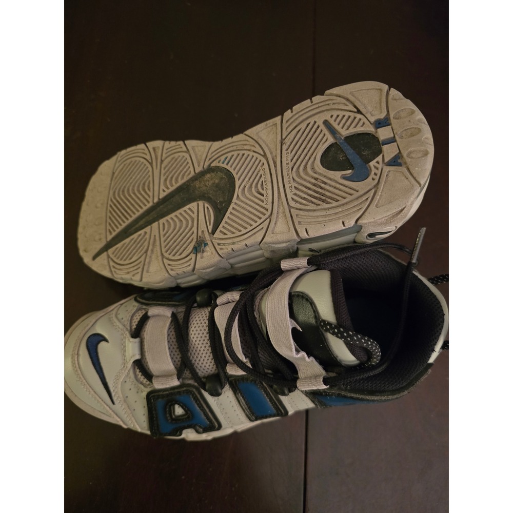 Nike Air More Uptempo Photon Dust University Blue FJ1387-001 Youth Size 4Y - Picture 5 of 6